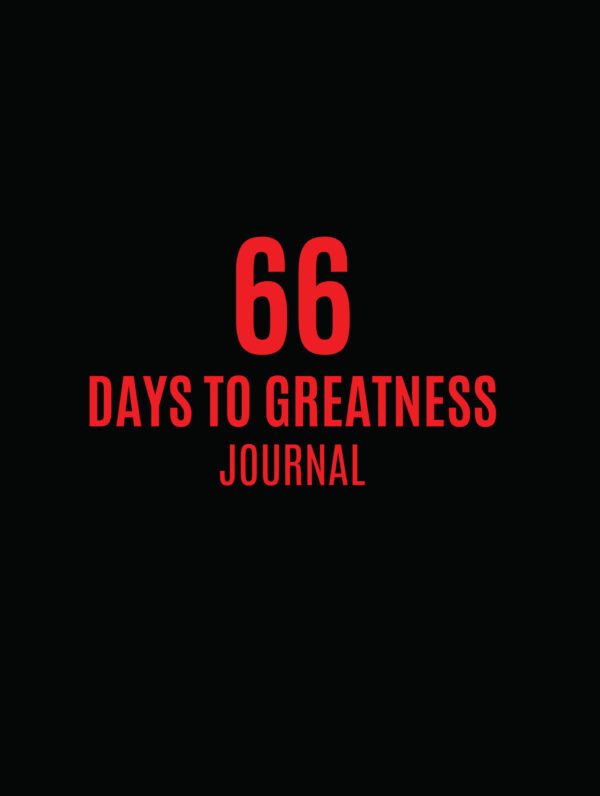 66 Days to Greatness Journal - Expected Ship Date: January 13, 2025